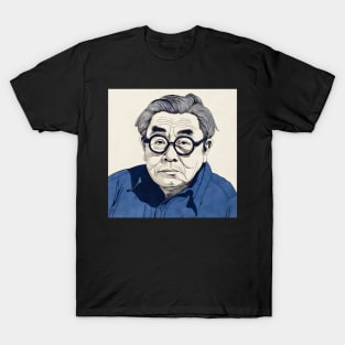 Asian painting. Old man in eyeglasses T-Shirt